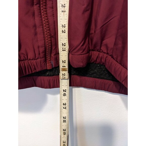 VICTORIA'S SECRET PINK SHERPA LINED JACKET Medium Pink Purple and Yellow - Picture 7 of 8